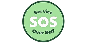 Service Over Self (SOS) Logo
