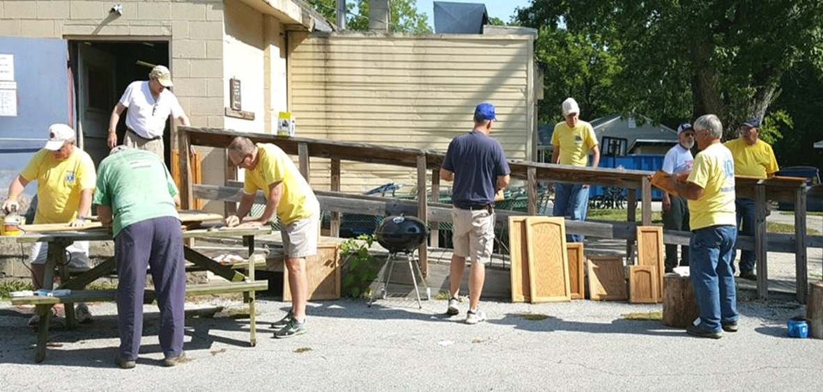 Lions Building Wheelchair Ramp