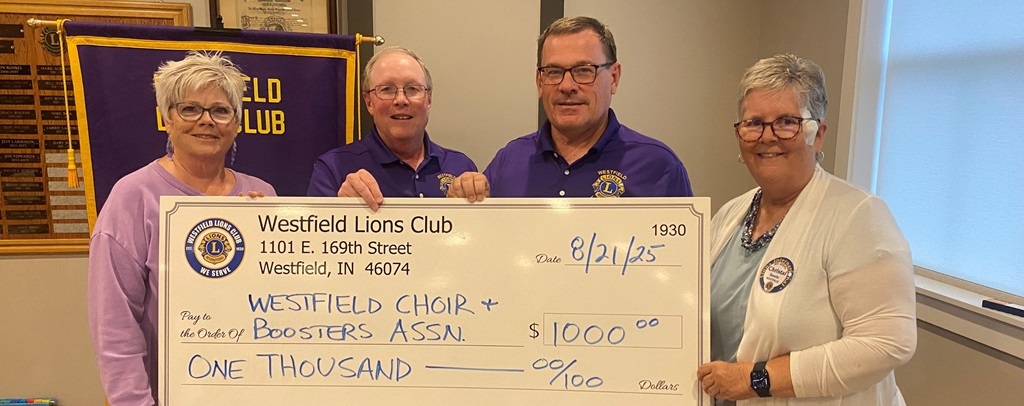 Lions Supporting Choir and Band